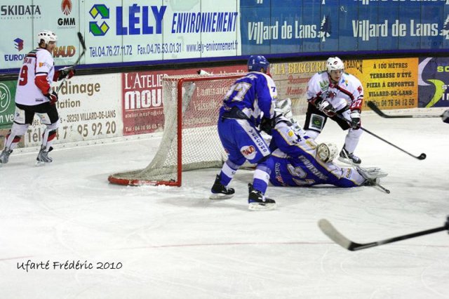 Photo hockey match Villard-de-Lans - Briançon  le 23/10/2010