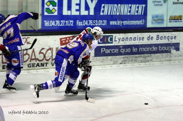 Photo hockey match Villard-de-Lans - Briançon  le 23/10/2010