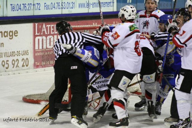 Photo hockey match Villard-de-Lans - Briançon  le 23/10/2010