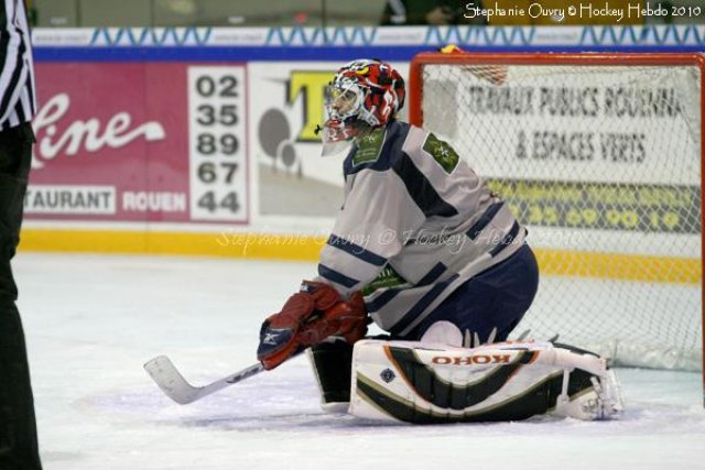 Photo hockey match Rouen - Grenoble  le 23/10/2010