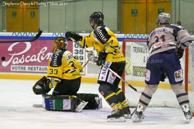 Photo hockey match Rouen - Grenoble  le 23/10/2010