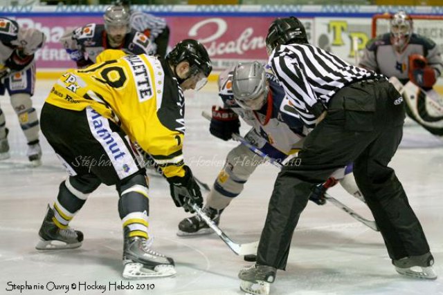 Photo hockey match Rouen - Grenoble  le 23/10/2010