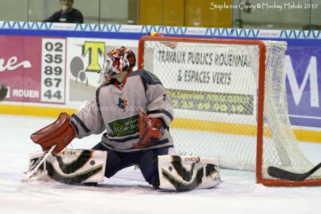 Photo hockey match Rouen - Grenoble  le 23/10/2010