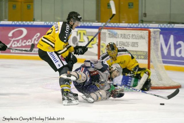 Photo hockey match Rouen - Grenoble  le 23/10/2010