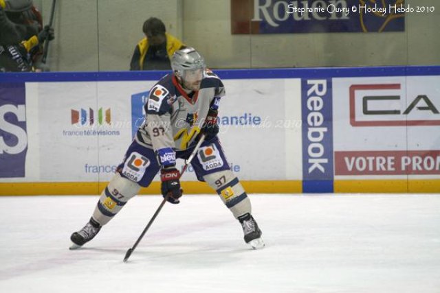 Photo hockey match Rouen - Grenoble  le 23/10/2010