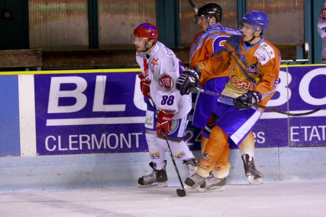 Photo hockey match Lyon - Clermont-Ferrand le 21/10/2010