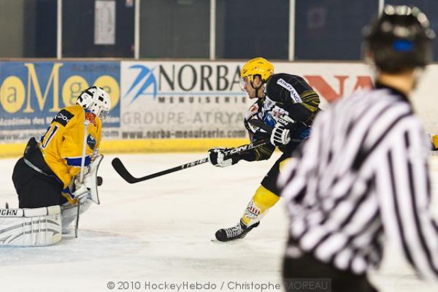 Photo hockey match Strasbourg  - Dijon  le 23/10/2010