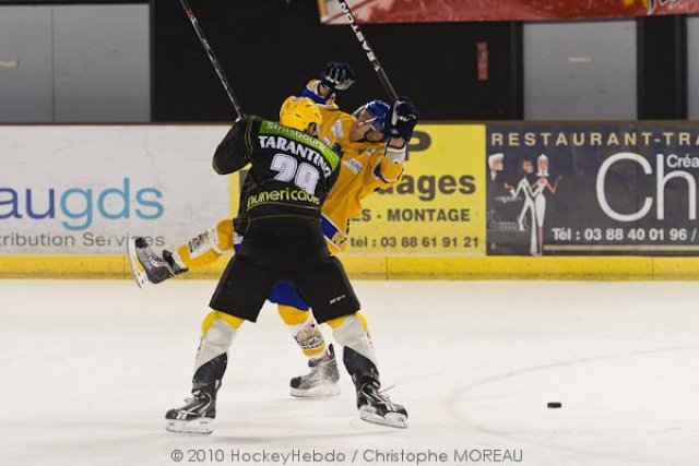 Photo hockey match Strasbourg  - Dijon  le 23/10/2010