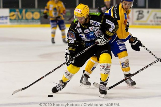 Photo hockey match Strasbourg  - Dijon  le 23/10/2010