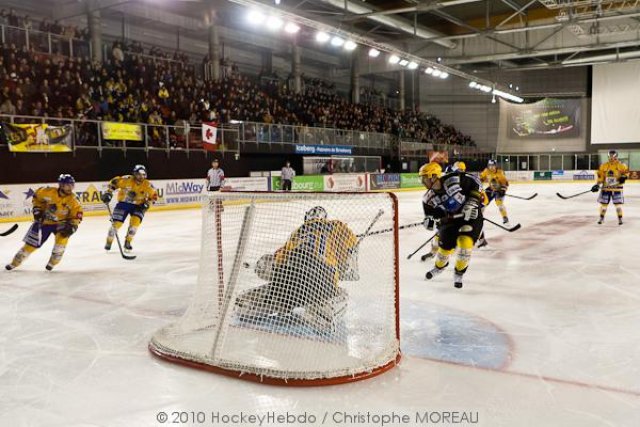 Photo hockey match Strasbourg  - Dijon  le 23/10/2010