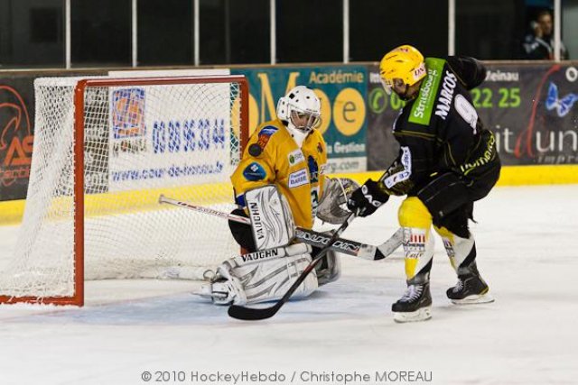 Photo hockey match Strasbourg  - Dijon  le 23/10/2010
