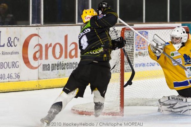 Photo hockey match Strasbourg  - Dijon  le 23/10/2010