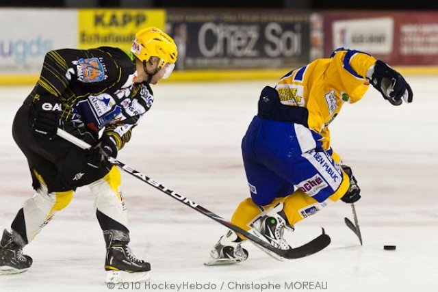 Photo hockey match Strasbourg  - Dijon  le 23/10/2010