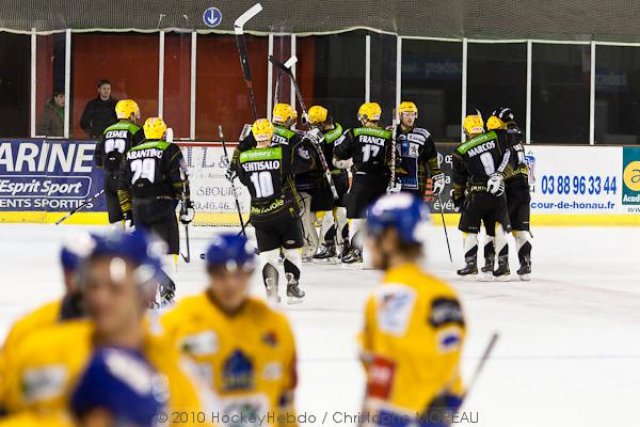 Photo hockey match Strasbourg  - Dijon  le 23/10/2010