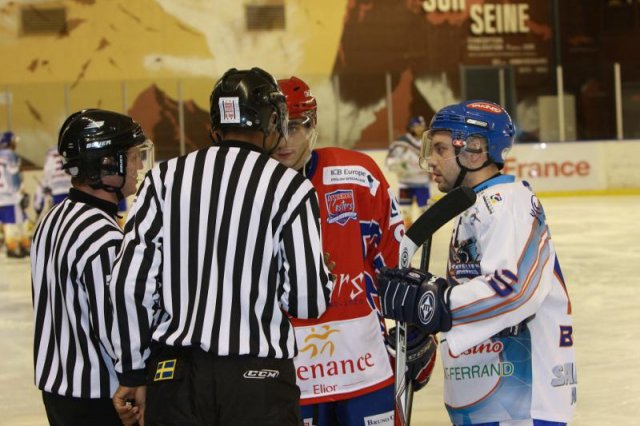 Photo hockey match Asnières - Clermont-Ferrand le 23/10/2010