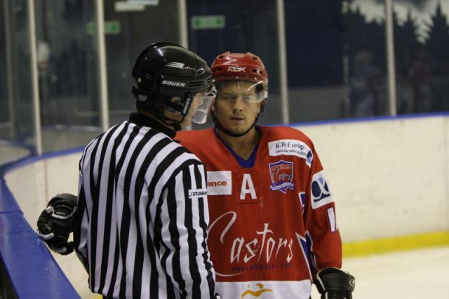 Photo hockey match Asnières - Clermont-Ferrand le 23/10/2010
