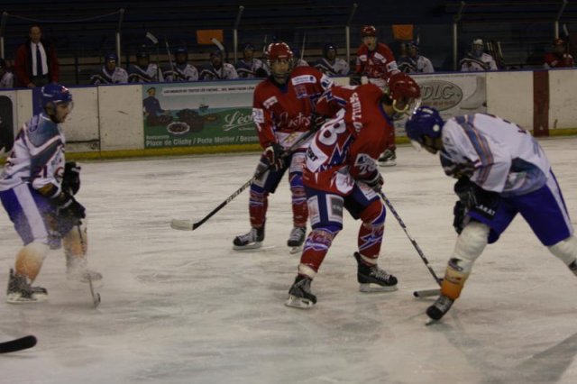 Photo hockey match Asnières - Clermont-Ferrand le 23/10/2010