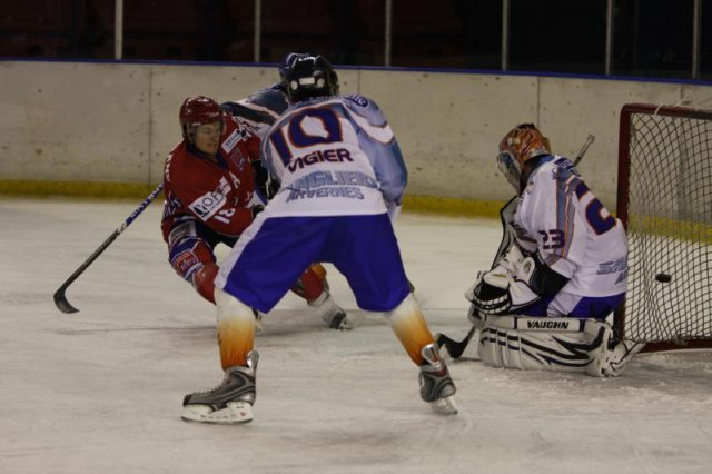Photo hockey match Asnières - Clermont-Ferrand le 23/10/2010
