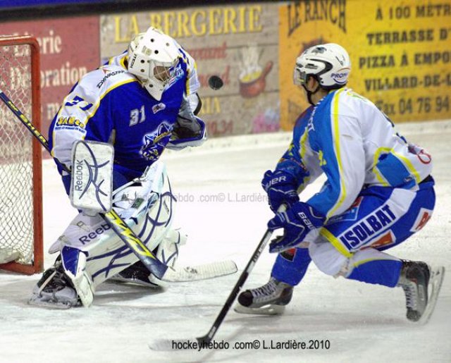 Photo hockey match Villard-de-Lans - Gap  le 26/10/2010
