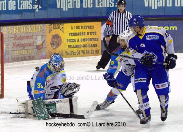 Photo hockey match Villard-de-Lans - Gap  le 26/10/2010