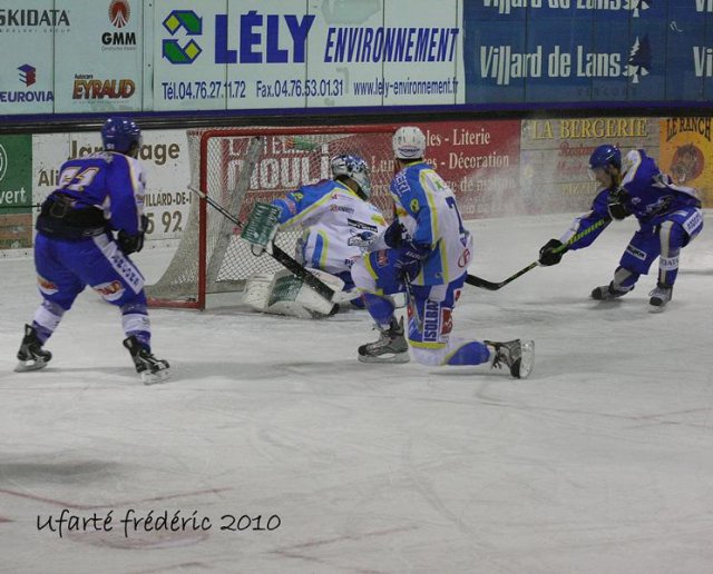 Photo hockey match Villard-de-Lans - Gap  le 26/10/2010