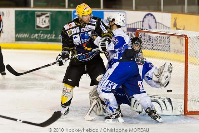 Photo hockey match Strasbourg  - Reims le 26/10/2010