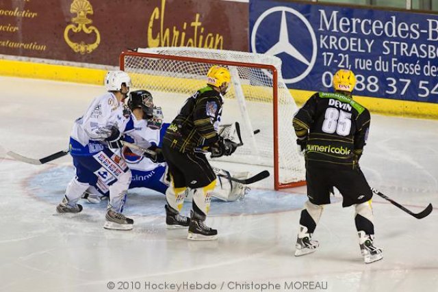 Photo hockey match Strasbourg  - Reims le 26/10/2010
