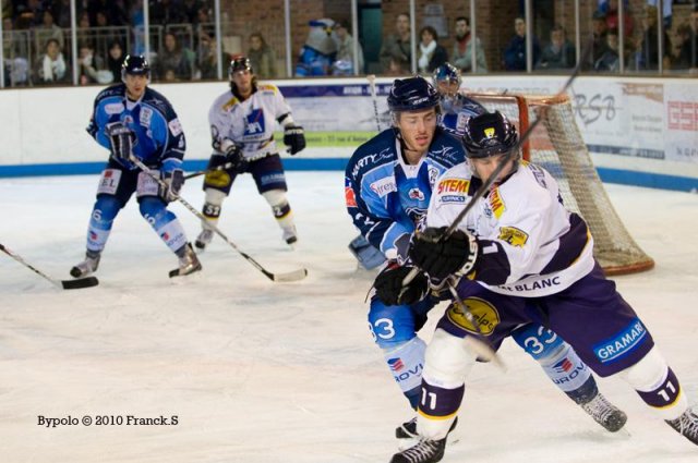 Photo hockey match Angers  - Chamonix  le 30/10/2010