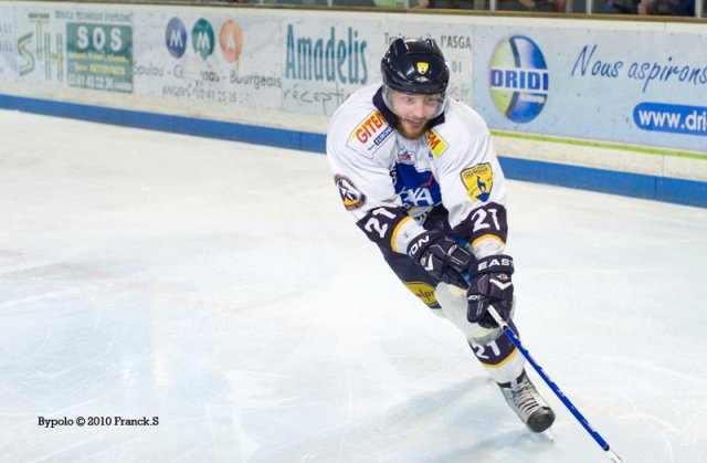 Photo hockey match Angers  - Chamonix  le 30/10/2010