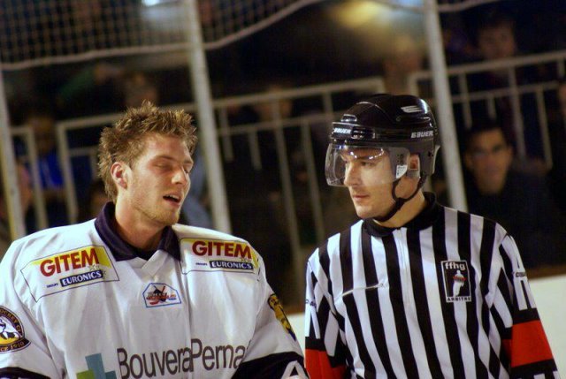 Photo hockey match Angers  - Chamonix  le 30/10/2010