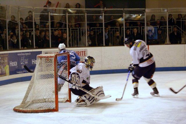 Photo hockey match Angers  - Chamonix  le 30/10/2010