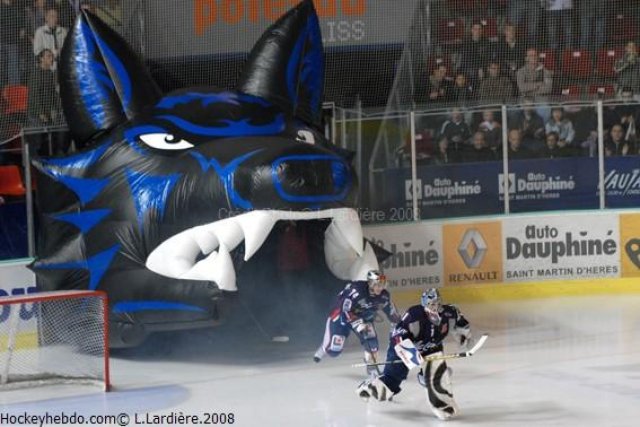 Photo hockey match Grenoble  - Angers  le 23/09/2008