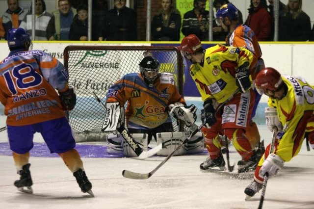 Photo hockey match Clermont-Ferrand - Orléans le 30/10/2010