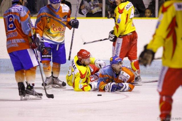 Photo hockey match Clermont-Ferrand - Orléans le 30/10/2010