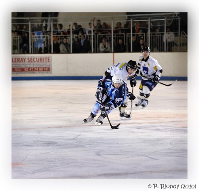 Photo hockey match Angers  - Chamonix  le 30/10/2010