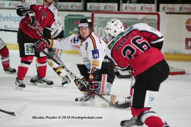 Photo hockey match Briançon  - Morzine-Avoriaz le 02/11/2010