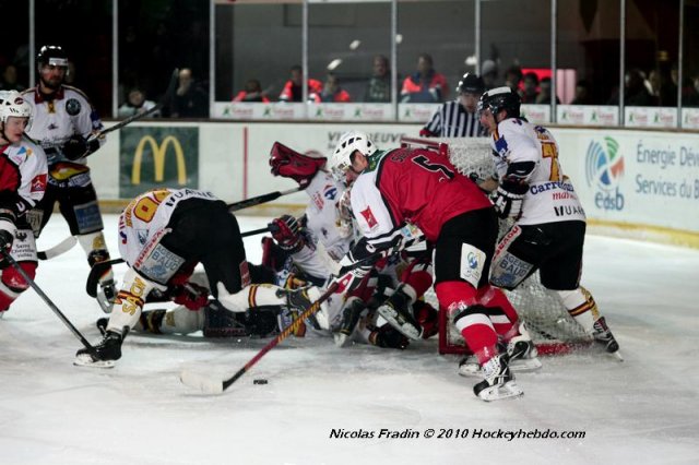 Photo hockey match Briançon  - Morzine-Avoriaz le 02/11/2010
