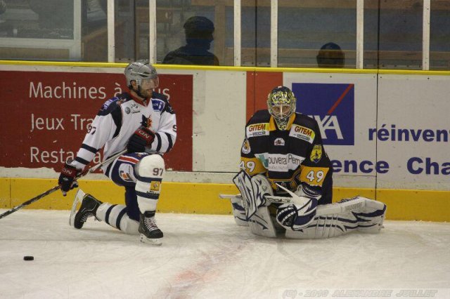 Photo hockey match Chamonix  - Grenoble  le 02/11/2010