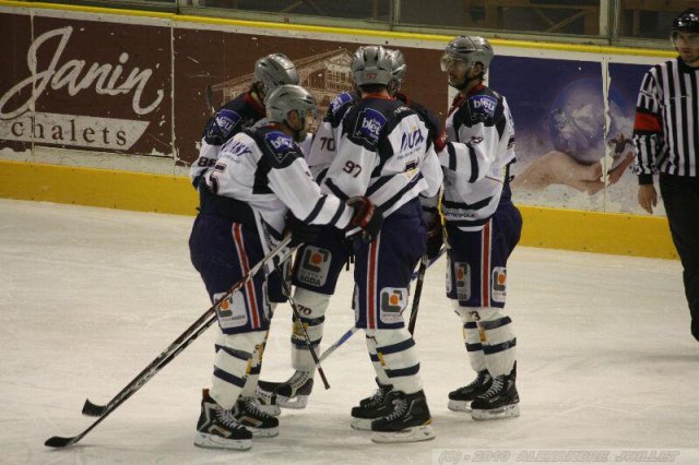 Photo hockey match Chamonix  - Grenoble  le 02/11/2010
