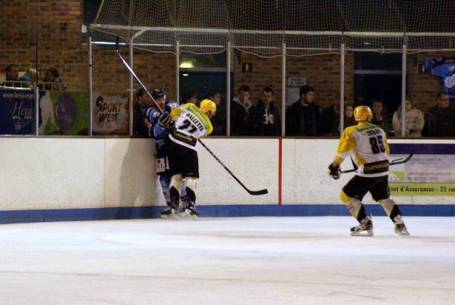 Photo hockey match Angers  - Strasbourg  le 02/11/2010