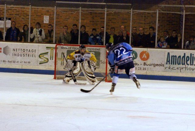 Photo hockey match Angers  - Strasbourg  le 02/11/2010