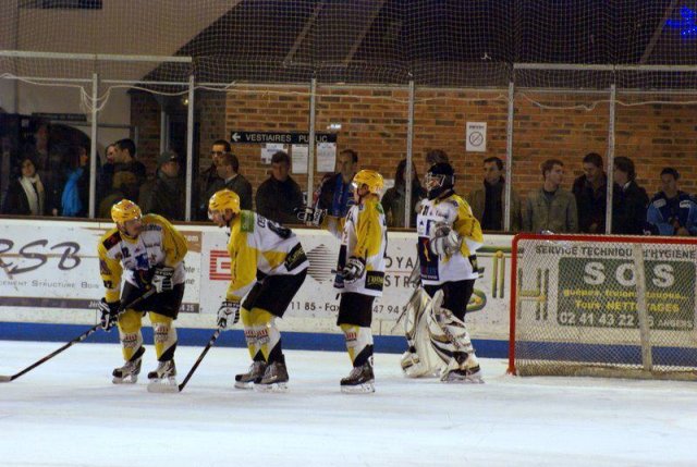 Photo hockey match Angers  - Strasbourg  le 02/11/2010