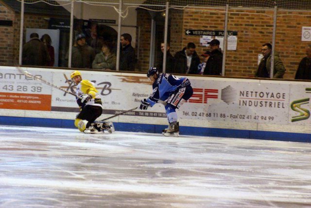 Photo hockey match Angers  - Strasbourg  le 02/11/2010