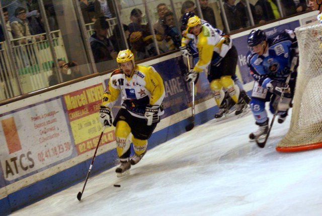 Photo hockey match Angers  - Strasbourg  le 02/11/2010