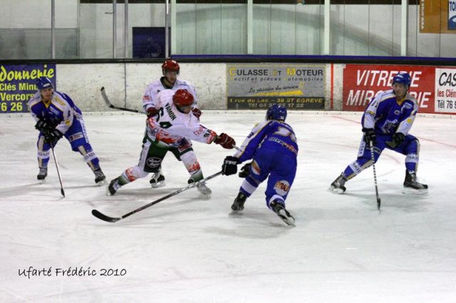 Photo hockey match Villard-de-Lans - Mont-Blanc le 06/11/2010