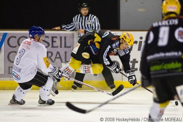 Photo hockey match Strasbourg  - Mont-Blanc le 23/09/2008