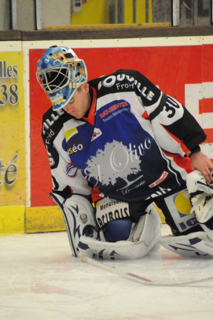 Photo hockey match Caen  - Epinal  le 06/11/2010
