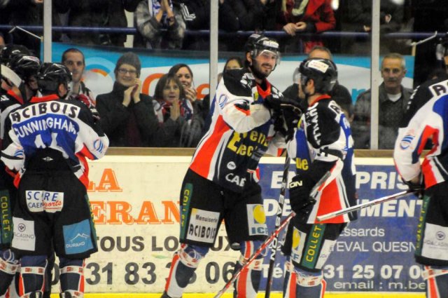 Photo hockey match Caen  - Epinal  le 06/11/2010