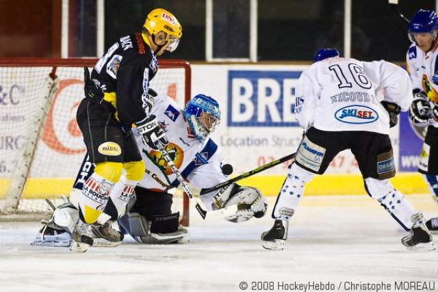 Photo hockey match Strasbourg  - Mont-Blanc le 23/09/2008