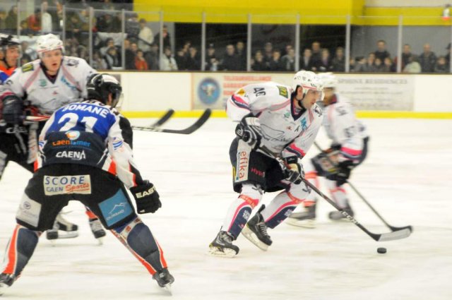Photo hockey match Caen  - Epinal  le 06/11/2010